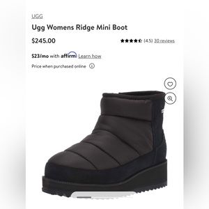 Ugg Ridge Mini Boot